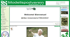 Desktop Screenshot of msv-sachsen.de